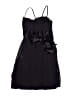Bill Levkoff 100% Polyester Black Purple Cocktail Dress Size 6 - photo 2