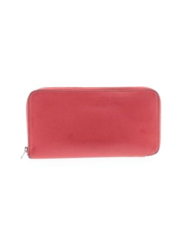 Hermès Leather Rose Jaipur Epsom  Azap Wallet (view 1)