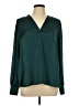 Express Green Long Sleeve Blouse Size L - photo 1