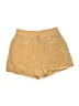Fabletics 100% Nylon Solid Gold Khaki Shorts Size M - photo 1
