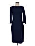 MM. LaFleur Solid Blue Cocktail Dress Size 4 - photo 1