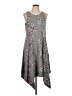 Torrid Floral Gray Casual Dress Size Lg Plus (0) - photo 1