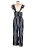 Xhilaration Stripes Blue Jumpsuit Size M - photo 2