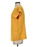Unbranded 100% Polyester Yellow Orange Short Sleeve Top Size S - photo 5