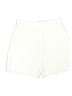 Zara 100% Polyester Solid Ivory Shorts Size XXL - photo 2