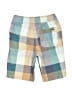Tea 100% Cotton Plaid Blue Board Shorts Size 7 - photo 2