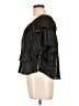 Willow & Root 100% Polyester Black Short Sleeve Blouse Size L - photo 5
