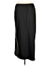 Old Navy 100% Polyester Solid Black Formal Skirt Size L - photo 2