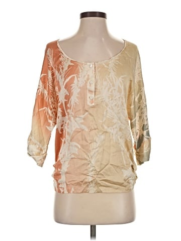 Diane von Furstenberg 3/4 Sleeve Silk Top (view 1)