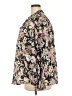 Torrid 100% Polyester Floral Black Long Sleeve Blouse Size 2X Plus (2) - photo 5