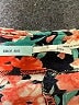 Kimchi Blue 100% Rayon Floral Orange Shorts Size 0 - photo 3