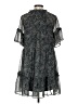 H&M 100% Polyester Paisley Gray Casual Dress Size 6 - photo 2