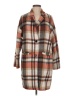 Prettygarden 100% Polyester Plaid Brown Coat Size M - photo 1