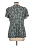 Connected Apparel 100% Polyester Teal Short Sleeve Blouse Size 12 - photo 2