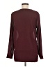 Vixbe 100% Polyester Burgundy Long Sleeve Blouse Size M - photo 2