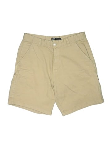 Zara Khaki Shorts (view 1)