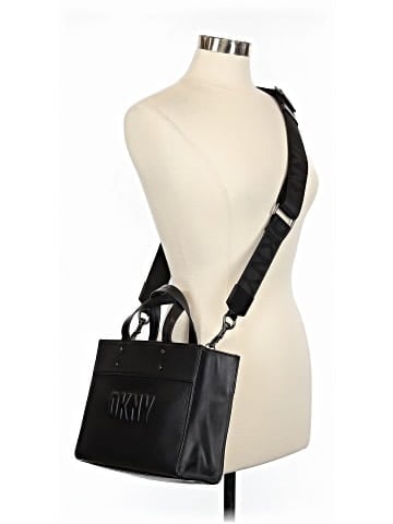 DKNY Leather Satchel (view 2)