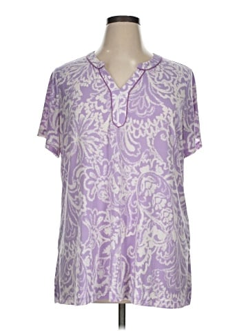 Susan Bristol Short Sleeve Blouse (view 1)