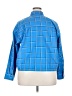 DIXXON Blue 3/4 Sleeve Button-Down Shirt Size 2X - photo 2