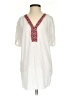 LA Made White Short Sleeve Blouse Size S - photo 1