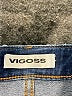Vigoss 100% Cotton Blue Denim Shorts Size 13 - photo 3