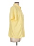 Liz Baker 100% Polyester Yellow Short Sleeve Blouse Size 12 - photo 4