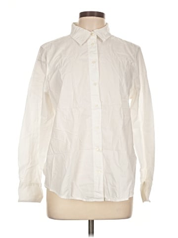 Banana Republic Factory Store Long Sleeve Button-Down Shirt (view 1)