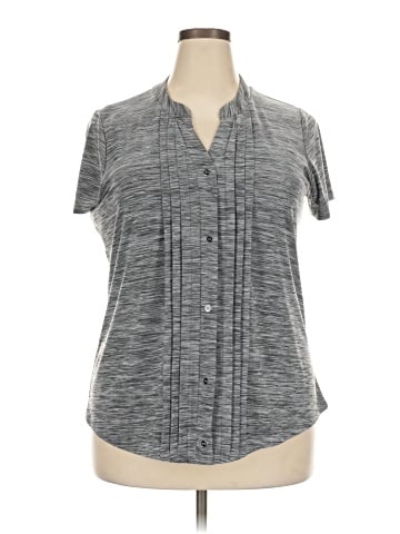 Liz McCoy Short Sleeve Henley (view 1)