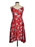 Lulus 100% Rayon Floral Red Cocktail Dress Size M - photo 1