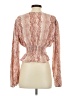 AFRM 100% Rayon Pink Long Sleeve Blouse Size XS - photo 2
