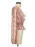 AFRM 100% Rayon Pink Long Sleeve Blouse Size XS - photo 4