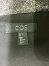 Cos 100% Polyester Solid Black Casual Dress Size 6 - photo 7