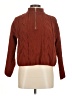 Hooked Up 100% Polyester Brown Pullover Sweater Size M - photo 1