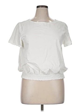 Ann Taylor Factory Short Sleeve T-Shirt (view 1)
