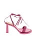 Jacquemus 100% Leather Color Block Pink Sandals Size EU 39 - photo 1