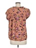 Buffalo by David Bitton Floral Pink Short Sleeve Blouse Size M - photo 2