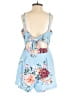 Shein Floral Blue Cocktail Dress Size 6 - photo 2