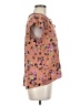 Buffalo by David Bitton Floral Pink Short Sleeve Blouse Size M - photo 4