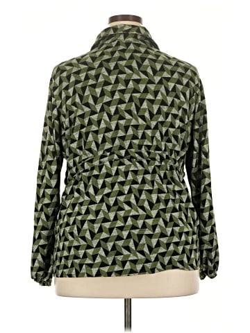 NY Collection Long Sleeve Blouse (view 2)