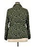 NY Collection Green Long Sleeve Blouse Size 2X - photo 2