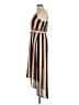 Maurices 100% Polyester Stripes Brown Tan Casual Dress Size M - photo 5