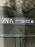 Zara Solid Black Dress Pants Size XL - photo 4