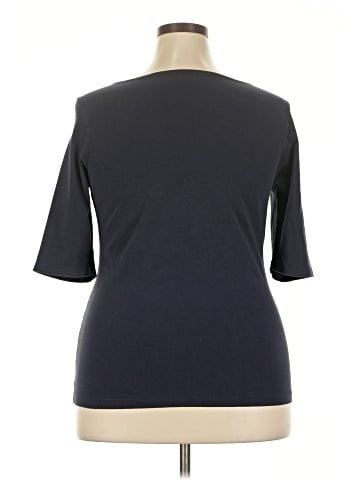 Fair Indigo 3/4 Sleeve T-Shirt (view 2)