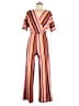 Derek Heart Stripes Pink Jumpsuit Size M - photo 1