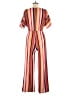 Derek Heart Stripes Pink Jumpsuit Size M - photo 2