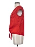 Guess 100% Polyester Red Short Sleeve Blouse Size S - photo 5