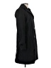 Ellen Tracy Black Trenchcoat Size M - photo 4