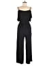 Amour Vert Solid Black Jumpsuit Size M - photo 1