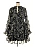 Torrid Paisley Black Cocktail Dress Size 2X Plus (2) - photo 2