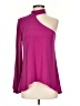 Ariella Purple Long Sleeve Blouse Size S - photo 1
